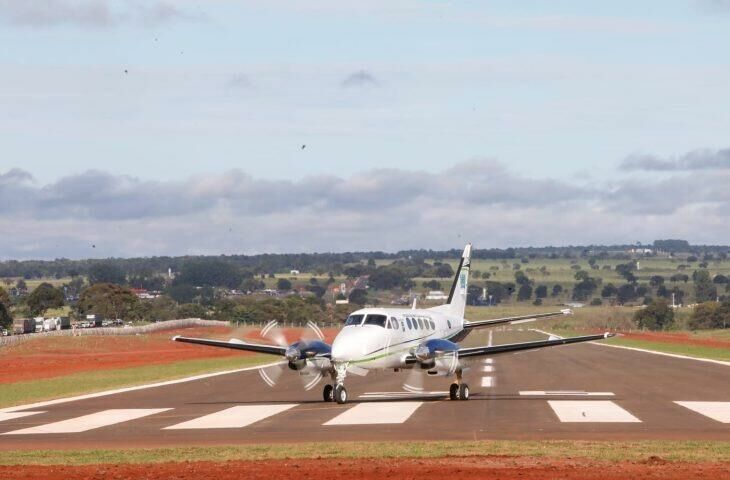 Imagem de compartilhamento para o artigo Plano aeroviário de MS prevê R$ 250 milhões em investimentos até 2026; Coxim e Paranaíba estão na lista da MS Todo dia